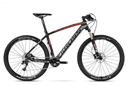 KROSS Mountain Bike Kross Level R10 Mountainbike MTB Carbonio Carbon SL Fox Performance Schwalbe 27.5 Sram (M, Nero Grafite Rosso)