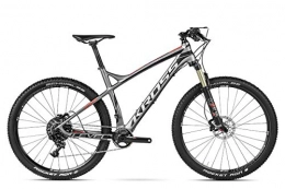 KROSS Mountain Bike Kross Level R11 Mountainbike MTB Carbonio Carbon SL Fox Performance Schwalbe 27.5 Sram (S, Nero Argento)