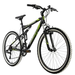 KS Cycling Bici KS Cycling, Mountain bike Fully 26'' Scrawler Nero RH 48 cm Uomo, 26 Zoll, 51 cm
