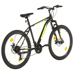 Ksodgun Mountain Bike Ksodgun Ruote da 27.5 Pollici per Mountain Bike Trasmissione a 21 velocità, Altezza Telaio 42 cm, Nero