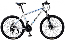 LAZNG Mountain Bike LAZNG 26-inch 24-velocit Mountain Bike for Adulti, Bike Shift / Sospensione Anteriore Forcella / Doppio Freno a Disco della Bici di Montagna degli Uomini for Un Percorso, Trail e Montagne