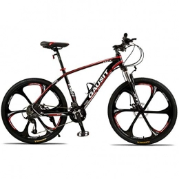 CUHSPOL Bici Lega di alluminio per mountain bike da 26"con freno a disco da 30" per adulti