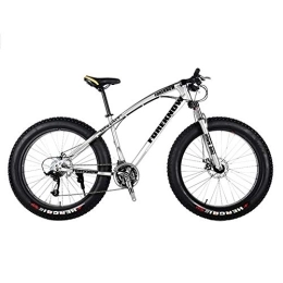 LNX Mountain Bike LNX Mountain Bike per Adulti, Bicicletta Unisex con Doppio Freno (20 / 24 / 26 Pollici) Bici per Giovani Bici da Fondo a velocità variabile (7 / 21 / 24 / 27 / 30 velocità)
