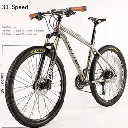 MIRC Mountain Bike MIRC versione su misura della mountain bike ultraleggera, metallizzata, XXXL