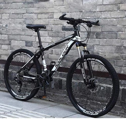 MJY Bici MJY Mountain bike da 26 'per adulto, telaio a sospensione completa in alluminio leggero, forcella ammortizzata, mountain bike hardtail per freni a disco 5-29, 24 velocità