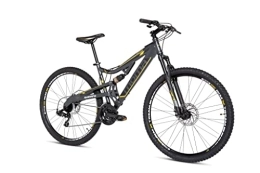 Moma Bikes Mountain Bike Moma Bikes Bicicletta EQX5.0 29", Alluminio. SHIMANO 24v, Freni a Disco, Doppie sospensioni