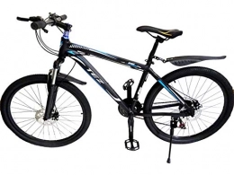  Mountain Bike Mountain Bike, 26", comoda e leggera, resistente, assorbimento degli urti, con finitura a 21 velocità, ottima sospensione, per uomo e donna (blu)