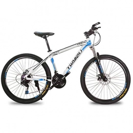 MUYU Bici Mountain Bike Bicicletta Completa MTB 27 velocità 26 Pollici Ruota Hardtail Bicicletta, Blue2
