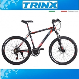 TRINX BIKES GERMANY Bici Mountain Bike Bicicletta trinx M136 Majestic 26 pollici cambio Shimano Mtb 21 Hardtail 48 cm