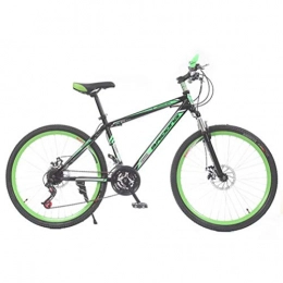 Tbagem-Yjr Mountain Bike Mountain Bike Boy Outdoor Travel Bike, Bici da Freestyle da 20 Pollici for Bici da Strada (Color : Black Green)