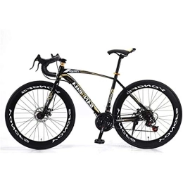  Mountain Bike Mountain bike da uomo e donna, velocità variabile, doppio freno a disco, regolabile, bicicletta comoda, A-21 Speed - 26 pollici