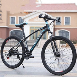 PengYuCheng Bici Mountain bike, facile da trasportare, collocato nel bagagliaio, 24 velocità, 26 pollici, doppio freno a disco con telaio in acciaio, ruota a raggi, set di ruote a doppia sospensione, mountain bike-q2
