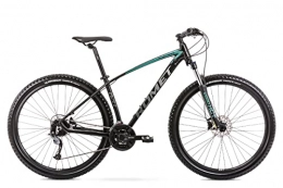 MTB Mountain bike Romet alluminio shimano mountain bike bicicletta bici mustang M1 LTD (L, Grigio/Nero)