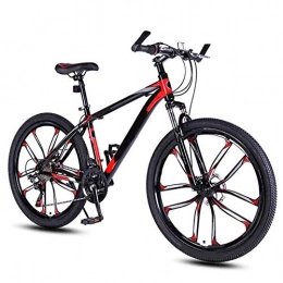 NBVCX Bici NBVCX Componente per mobili 24 / 26 Pollici Mountain Bike MTB Adatto a Partire da 150 Cm Sospensione a Forcella con Cambio a 21 velocità Bicicletta da Uomo Borsa da Telaio per Bici da Uomo