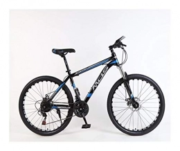 NOLOGO Mountain Bike NoraHarry Flower 24" 26" Forcella Anteriore Ammortizzatore Mountain Bike Love Sports (Color : Blue, Size : 24 * 15(150 165cm))