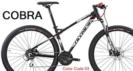 OLYMPIA BICI Mountain Bike OLYMPIA BICI Cobra -29 Cobra Disc ACERA Mix 24 V RST Blaze MLC Gamma 2020 (Nero Bianco (cod.03), 43 CM - M)