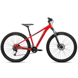  Bici ORBEA K021 MX 27 XC MTB Hardtail, 18 marce, 36, 0 cm, 27, 5", rosso / nero