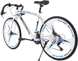 KURKUR Mountain Bike Premium Mountain Bike, Bici da strada da 26", biciclette a 21 velocità con doppia sospensione / deragliatore Shimano / MTB, bicicleta in acciaio ad alto tenore di carbonio for uomo donna ibrida for donna