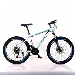 QCLU Mountain Bike QCLU Sport Mountain Bike, Bikes da 26 Pollici Disc Hardtail MTB, Trekking Bike Bike Bike Girls Bike, Piena Sospensione Mountain Bike, 21 velocità, 3 Raggio (Color : Blue, Dimensione : 27.5 inch)