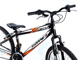 SMP Mountain Bike SMP Bicicletta Mountain Bike Acciaio 26 X-Scale Shimano 21 velocità / Arancio Nero Bianco (S (38))