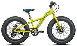 TORPADO Mountain Bike TORPADO Bici Fat Bike Pit Bull 20'' Acciaio 6v Giallo (Bambino) / Bicycle Fat Bike Pit Bull 20'' Steel 6v Yellow (Kid)