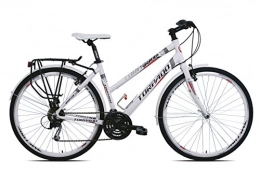 TORPADO Mountain Bike TORPADO Bici sportage 28'' Donna 3x7v Alu Taglia 48 Bianco (Trekking) / Bicycle sportage 28'' Lady 3x7s Alu Size 48 White (Trekking)