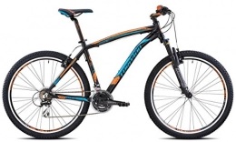 TORPADO Mountain Bike TORPADO MTB Plutone 27, 5'' Nero / Arancio 3x7v Taglia 38 (MTB Ammortizzate) / MTB Plutone 27, 5'' Black / Orange 3x7v Taglia 38 (MTB Front Suspension)