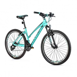 Velo - Muscolo per mountain bike 26 Leader Fox mxc 2020 da donna, 7 V, telaio 18 pollici, colore: verde