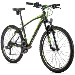 Leader Fox Bici Velo - Muscolo per mountain bike 26 Leader Fox mxc 2022 da uomo, 8 V, telaio 18 pollici, colore: grigio opaco