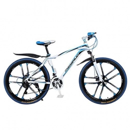 WGYDREAM Mountain Bike WGYDREAM Mountainbike Bici Bicicletta MTB 26" Mountain Bike, Leggera Lega di Alluminio Biciclette Frame, Doppio Disco Freno e Sospensione Anteriore MTB Mountain Bike (Color : Blue, Size : 24 Speed)