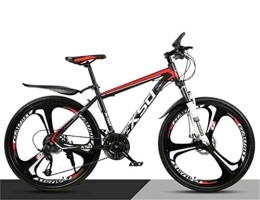 WJSW Bici WJSW Bicicletta Unisex in Acciaio ad Alto tenore di Carbonio, Mountain Bike da 26 Pollici per Bici da Città Hardtail per pendolari per Adulti (Colore: A, Dimensioni: 24 velocità)