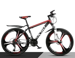 WJSW Mountain Bike WJSW Mountain Bike, 26 Pollici Sport Leisure Unisex Bicicletta Uomo MTB Telaio in Acciaio ad Alto tenore di Carbonio (Colore: A, Dimensione: 24 velocità)