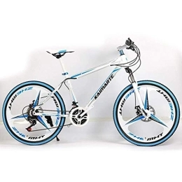 WJSW Bici WJSW Mountain Bike da 24 Pollici con smorzamento Fuoristrada, Bici da 27 velocità per pendolari City Hardtail (Colore: A)