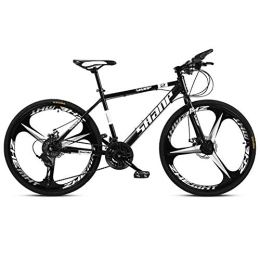 XBSLJ Bici XBSLJ Mountain Bike, Bici da Città Telaio a Sospensione Completa in Alluminio Leggero da 26 Pollici per Mountain Bike da 21 / 24 / 27 / 30 velocità