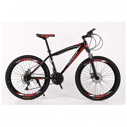 YISUNF Bici YISUNF. Sport all'Aria Aperta for Mountain Bike Unisex / Biciclette 26 '' Wheel Leggero Telaio in Acciaio HighCarbon 2130 Costi Shimano Disc Brake, 26" (Color : Red, Size : 30 Speed)