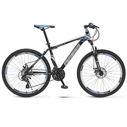 YXFYXF Bici YXFYXF Dual Sospensione Uomini e Donne Frutto su Biciclette a velocità variabile, Bike in Mountain bibita Antiurto, 24 / 26 (Color : Blue, Size : 26 Inches)