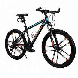 zcyg Bici zcyg Bike di Montagna, 27 velocità in Mountain Bike in Alluminio, Ruote da 24 / 26 Pollici, con Freno A Disco, Peso Leggero per Donne da Uomo(Size:26inch)