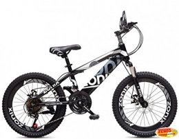 Zonix New Fashion Bicicletta MTB 20 Pollici Cambio 21 Velocità Nero Grigio 85% Assemblata