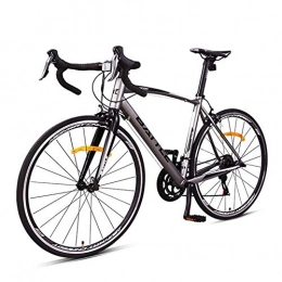 BCX Bicicleta BCX Bicicleta de carretera, bicicleta de carretera de 16 velocidades para hombres adultos, ruedas de 700 * 25C, bicicleta de cercanías de ciudad con marco de aluminio ligero, perfecta para recorridos
