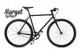 Margot Cycling Europa Bicicletas de carretera Bici Fixie Fixed Bike Modelo: Matt Black. Talla: 58