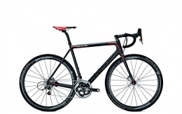 Focus Bicicleta Bicicleta de carreras Focus Izalco Max Disc Red, 22 velocidades SRAM Red Carbon, altura del marco: 52; colores: carbono / rojo / blanco