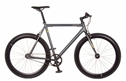 FK Cycling Bicicletas de carretera Bicicleta Fixie / Single Crest Estate Gris Aluminio, tamaño XS - XL (S 52)