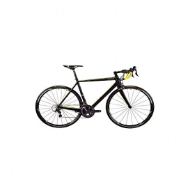 Corratec Bicicletas de carretera Corratec CCT EVO Ultegra Di2 - Bicicleta de carreras (11 velocidades, 52 / 36), color negro y amarillo