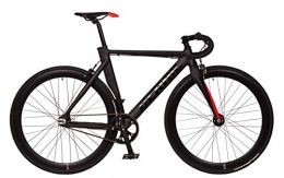 FK Cycling Bicicleta FK Cycling Bicicleta Fixie Aluminio / Carbono derail rd42 Negra_Roja (M 520)