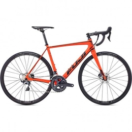 Fuji Bicicletas de carretera Fuji SL 2.3 Disc Road Bike 2019 - Bicicleta de carretera (52 cm, 700 c), color naranja