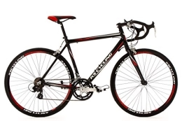 KS Cycling Bicicleta KS Cycling Bicicleta de Carretera en Aluminio 28'' Euphoria en Negro, tamaño 58 cm