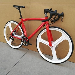 MHUI Bicicleta MHUI Bicicleta de Carretera con Mango Curvo de 20 velocidades, Bicicleta de Carretera, aleación de Aluminio, Freno de Disco Doble