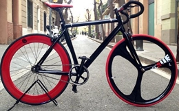 Mowheel Bicicletas de carretera mowheel Bicicleta Fixie-Acrue Pista 3 Black. Monomarcha Fixie / Single Speed.