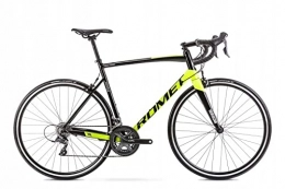 ROMET Bicicleta Rower Romet HURAGAN 2 czarno-limonkowy XL-56cm