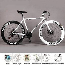 YI'HUI Bicicleta YI'HUI Vantage Bicicleta de carretera hbrida para hombre / mujer, frenos de disco, marco de aluminio, varios colores, 605